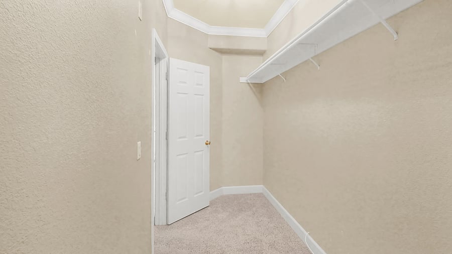 Walk-in Closet in Master Bedroom