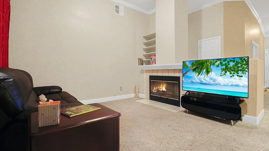 Family Room, Entertainment Center