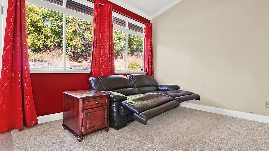Reclining Leather Sofa