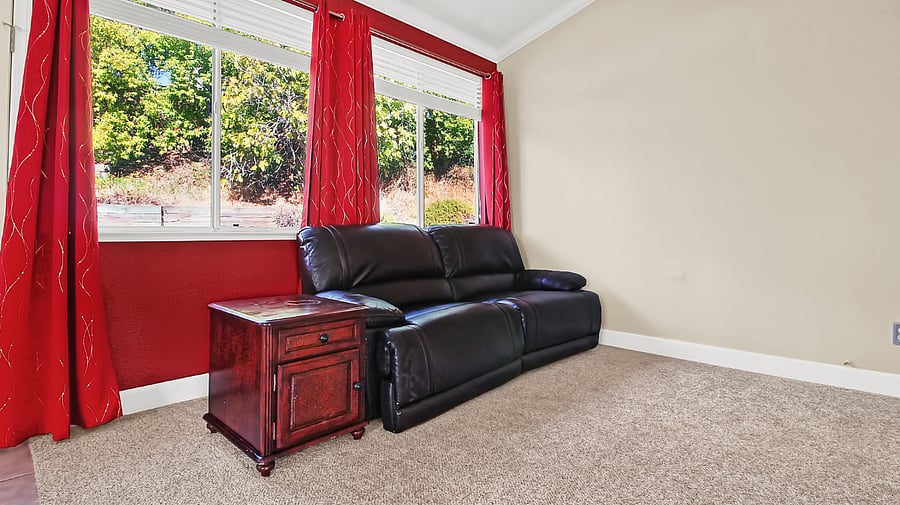 Reclining Leather Sofa