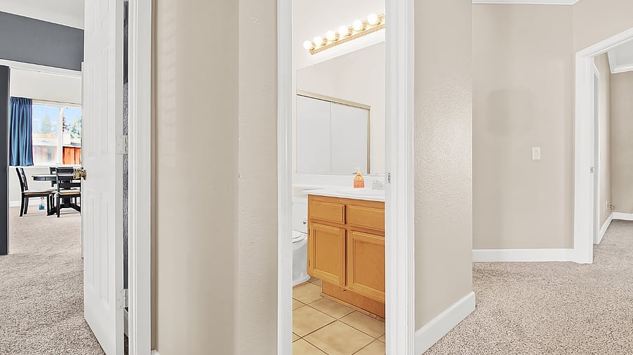 Bathroom in Hallway