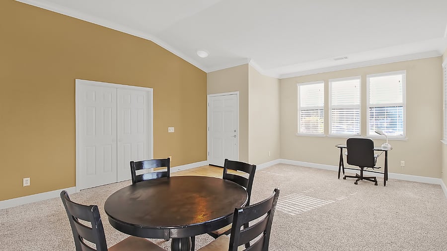 Dining Room + Living Room