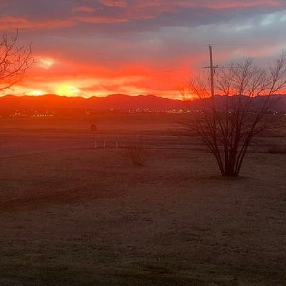 Amazing sunsets.