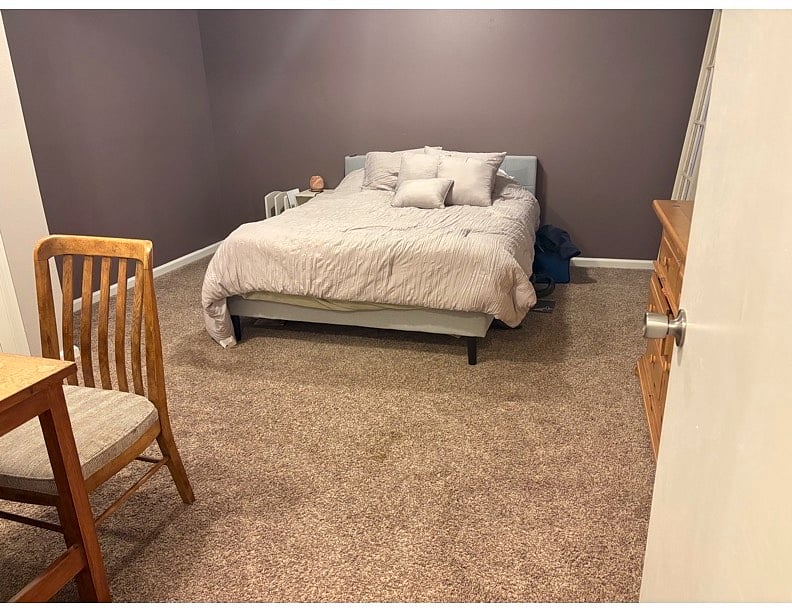 Large private bedroom. 