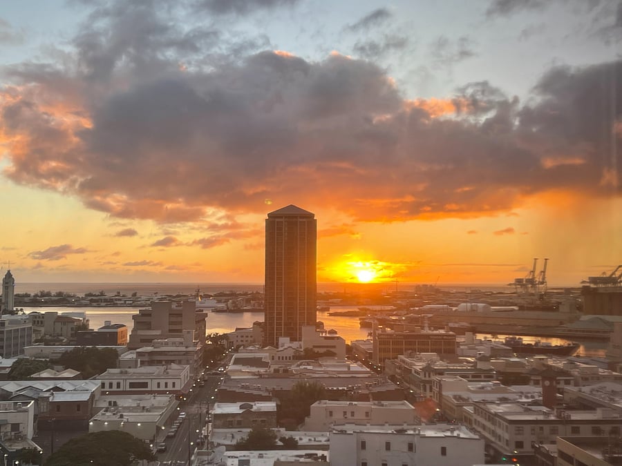 View from the living room