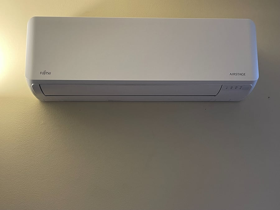 New Split AC in bedroom