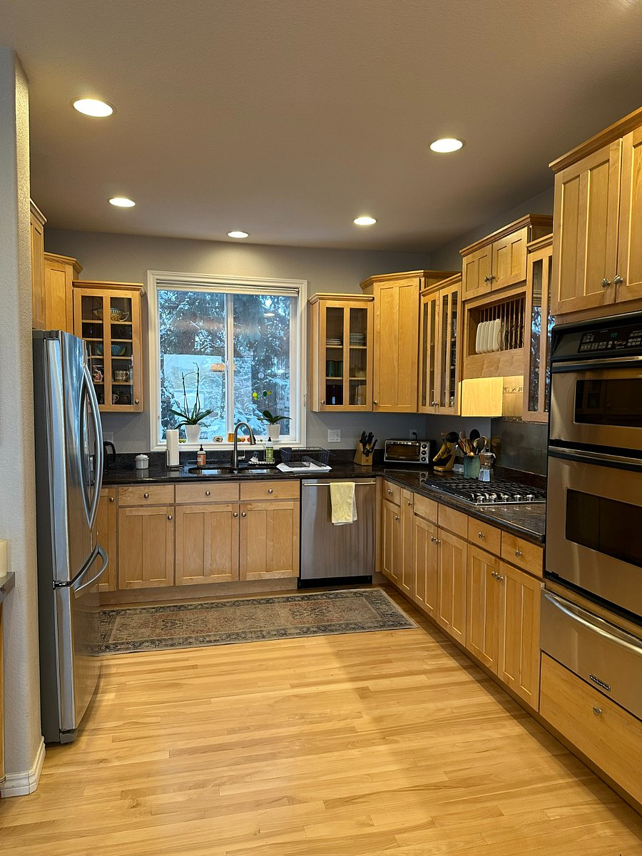 Kitchen with all the amenities