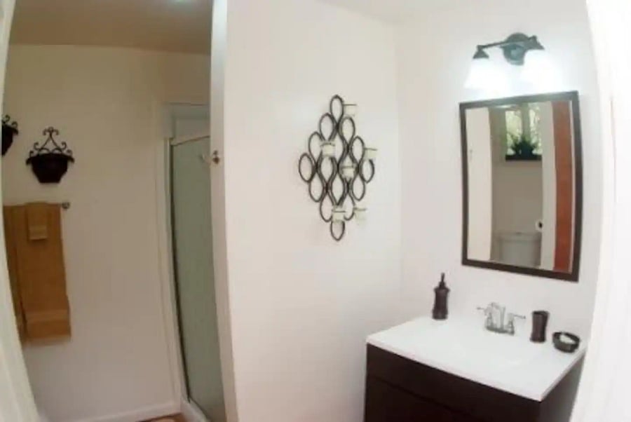 Full bathroom and shower