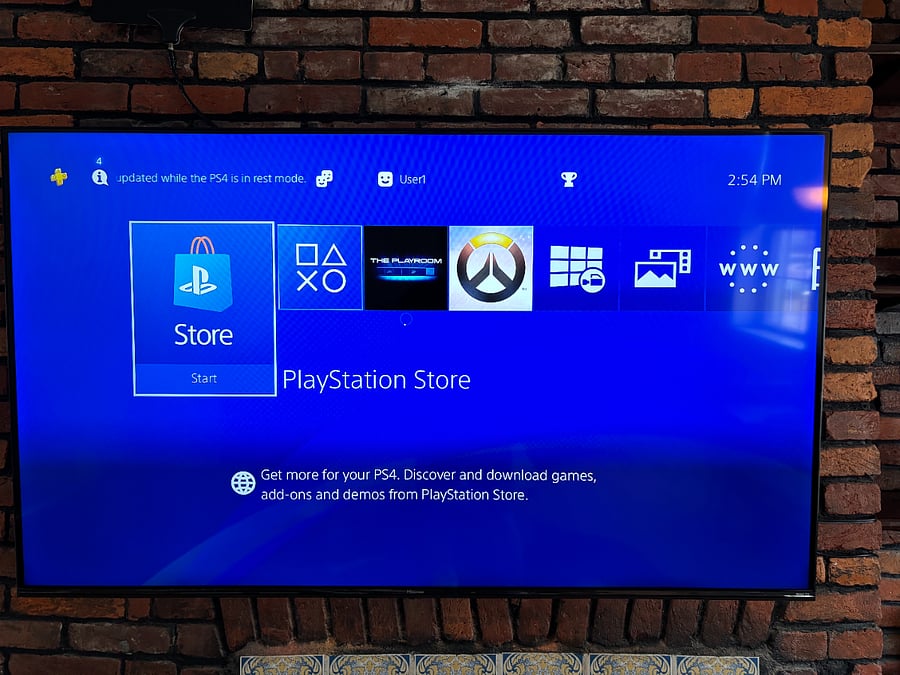 58" Smart TV with Free Amazon Prime + Playstation 4