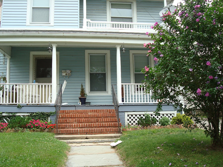 Front Entrance and Porch