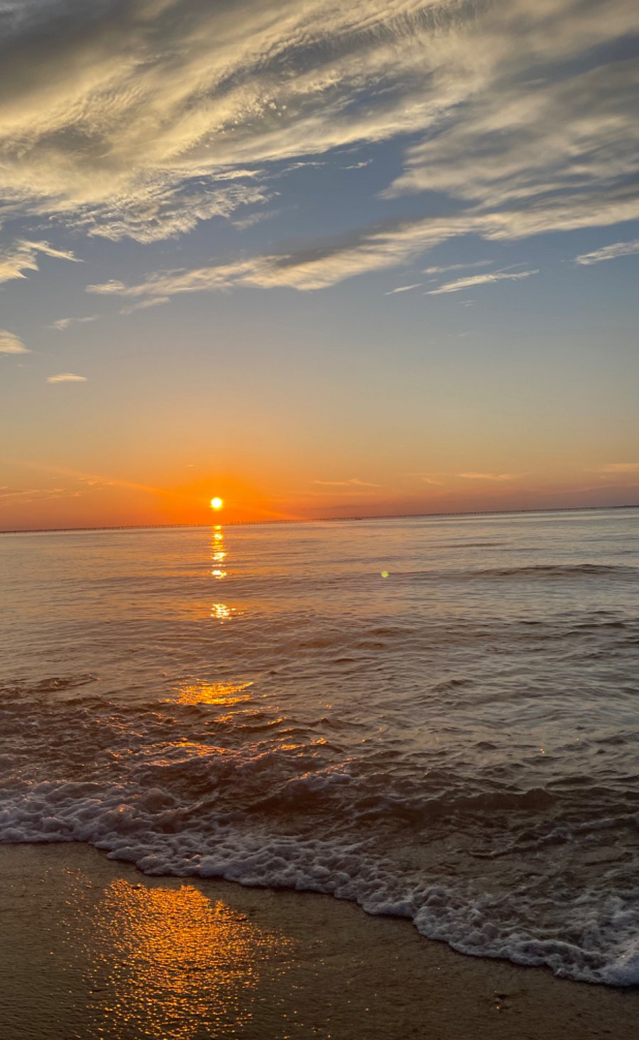 Sunsets are an event on Chesapeake Beach!