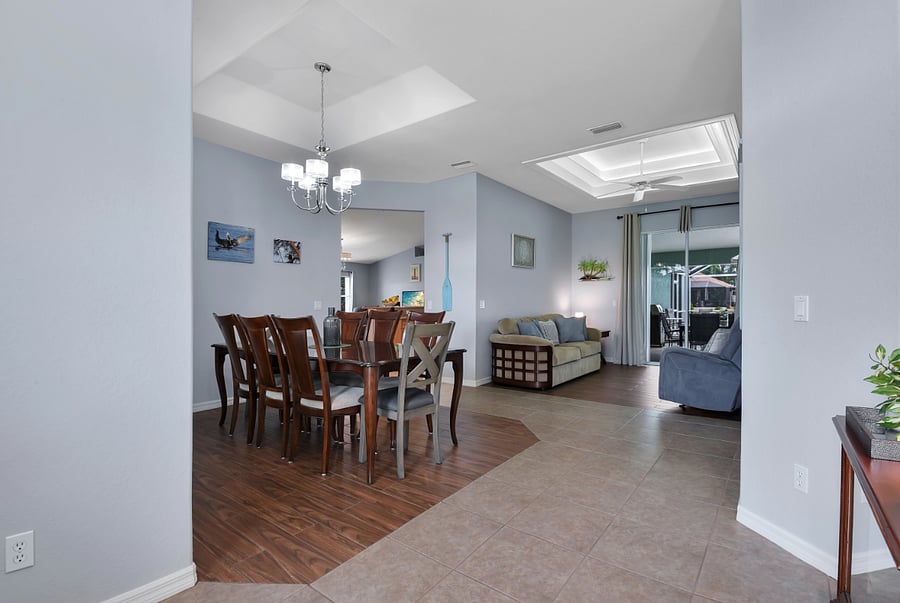Many private areas in the home.