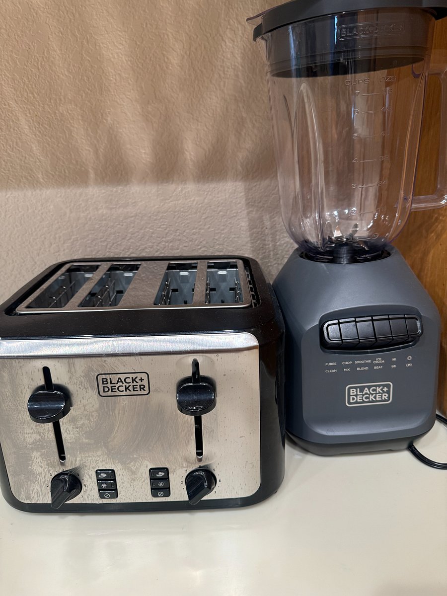 new Double toaster and blender