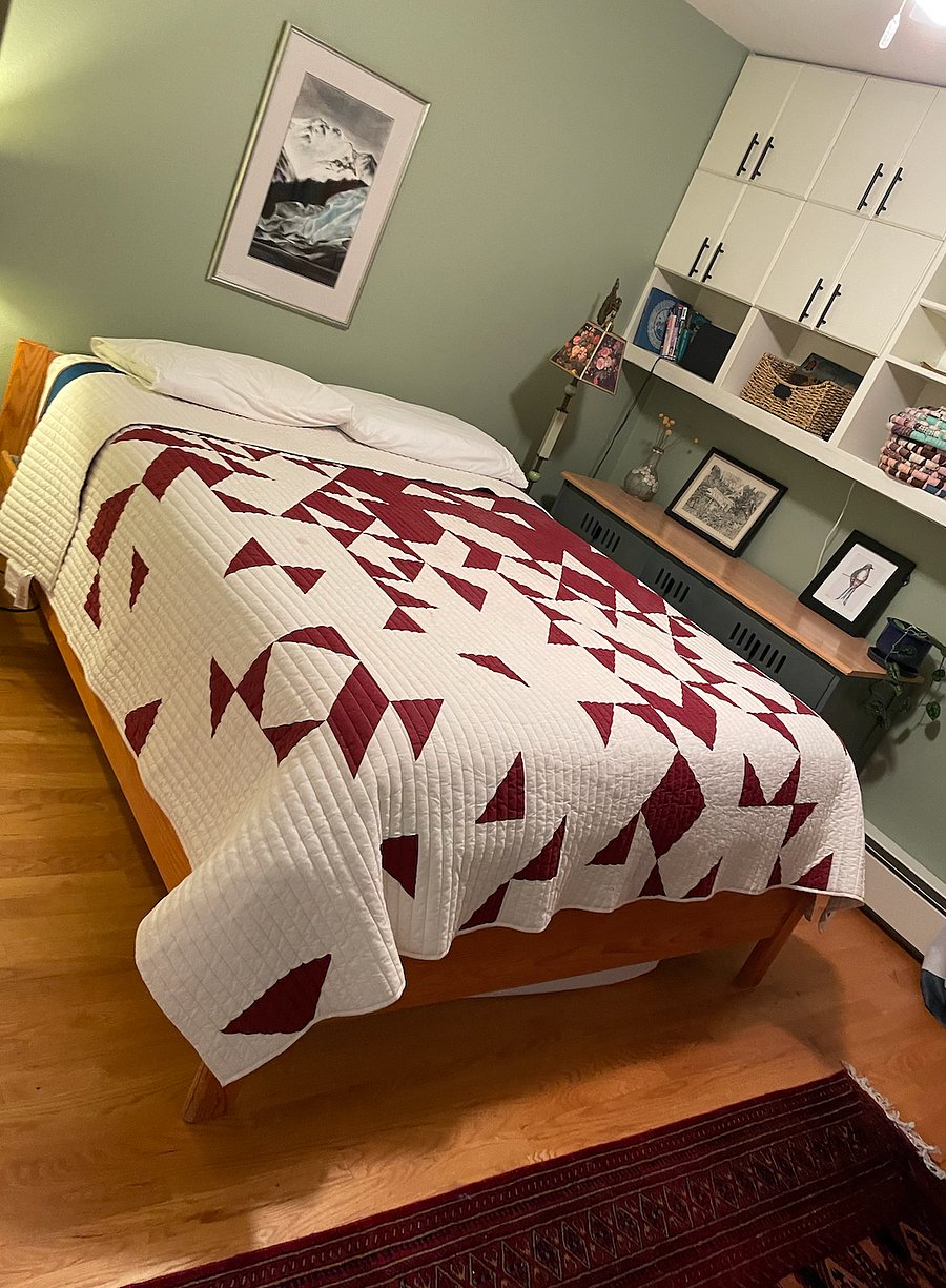Private bedroom with queen bed