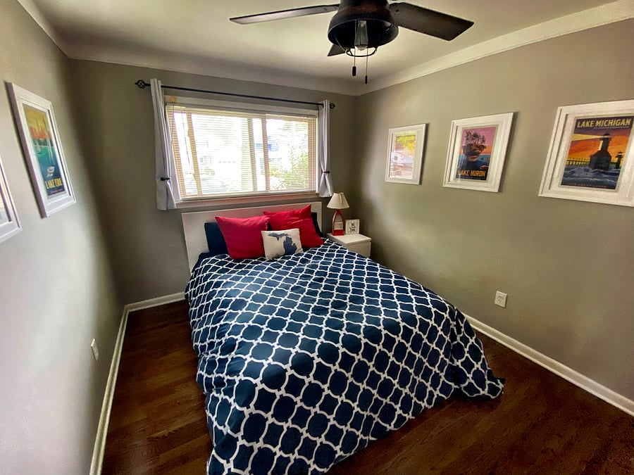 Bedroom #2 with closet