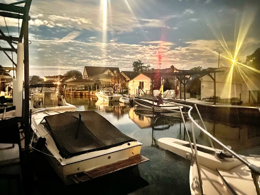 Morning View of Canal