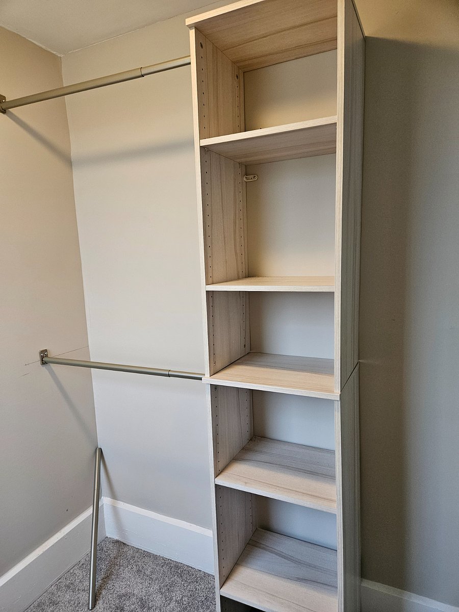 3rd floor bedroom walk in closet
