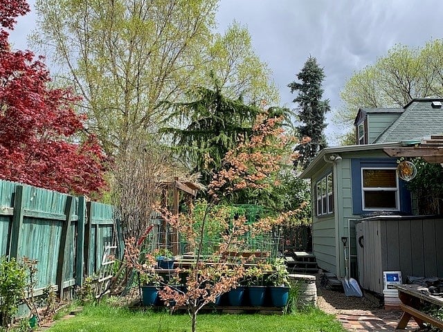 Part of the garden surroundings