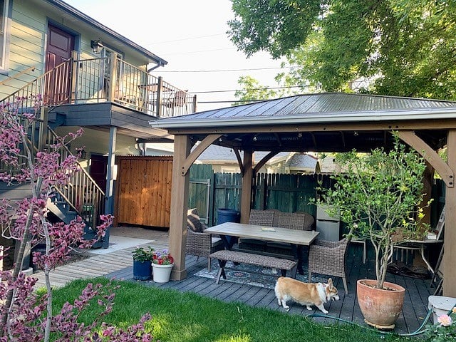 Outdoor gazebo available