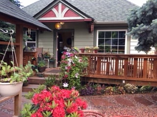 1817 N. 9th Street owner's house entrance