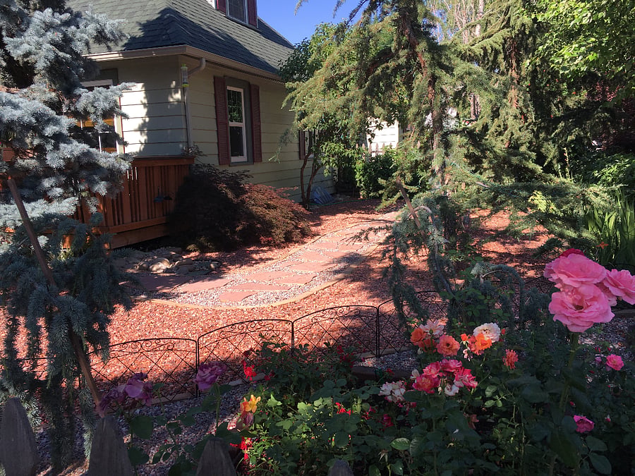 Exterior garden areas