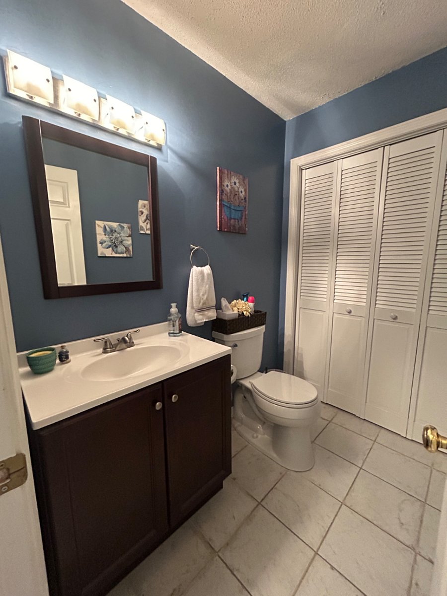 Main floor half bath