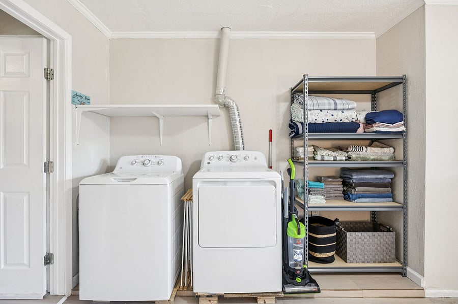 Washer and dryer