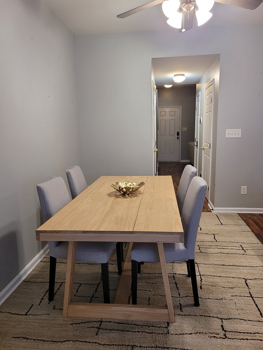 Main Floor Dining Room, with seating for four, just off of the kitchen.