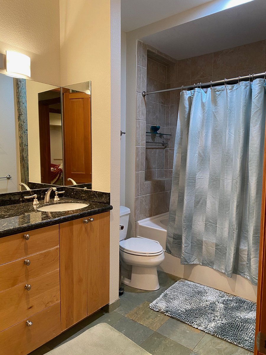 Private bathroom.