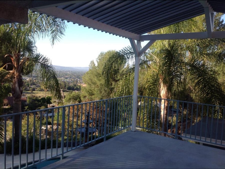 View of San Gabriel Valley and Glendora