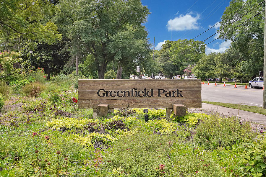 Greenfield Lake Park has a 5 mile walking/biking path. Tennis & pickleball, picnic areas, skate park, boat launch & paddleboats. 