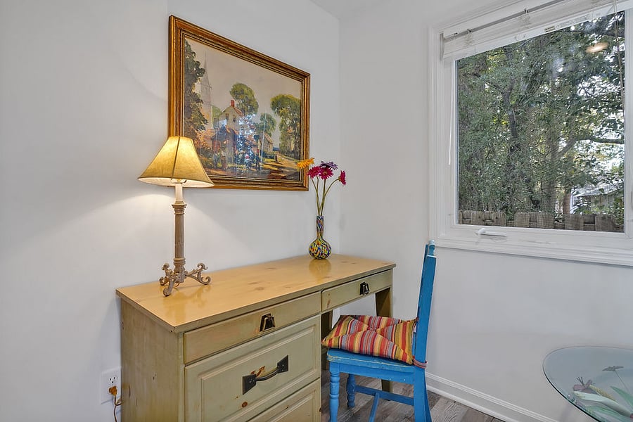 Desk in King bedroom