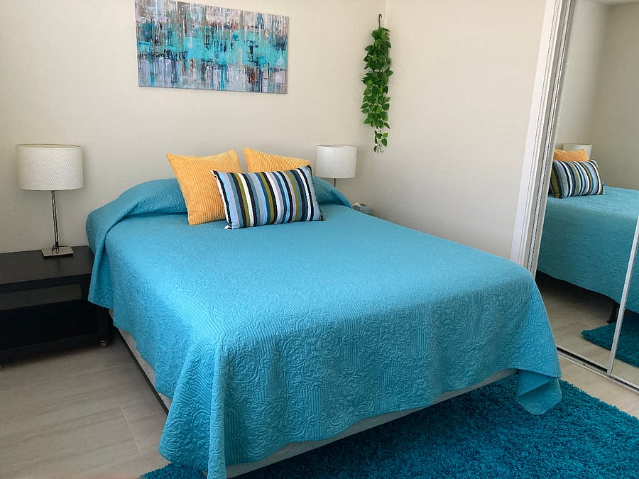 Second bedroom with queen bed