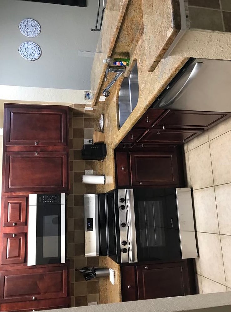 Kitchen with Stainless Steel appliances