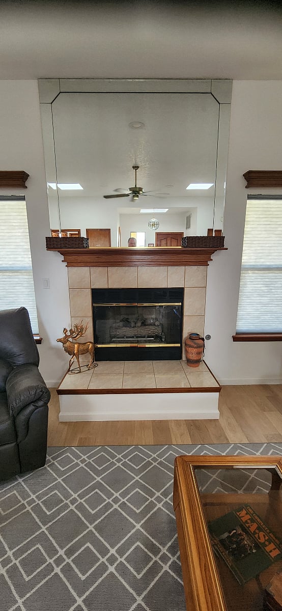 Living Room Gas Fireplace