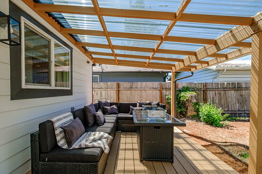 Covered Patio!