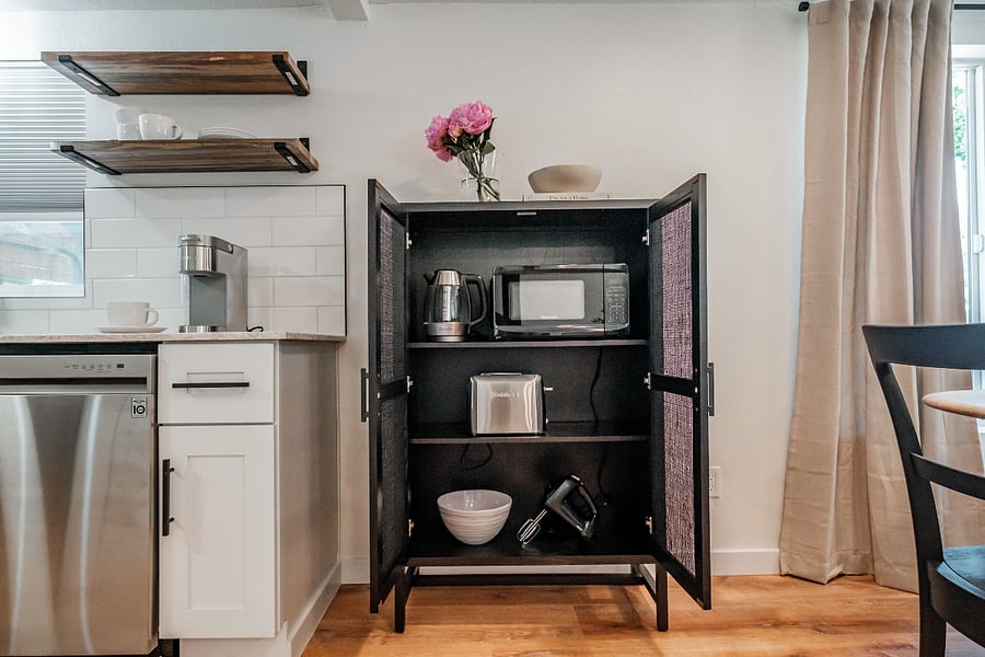 Appliance Cupboard. Everything you could ever need or want!