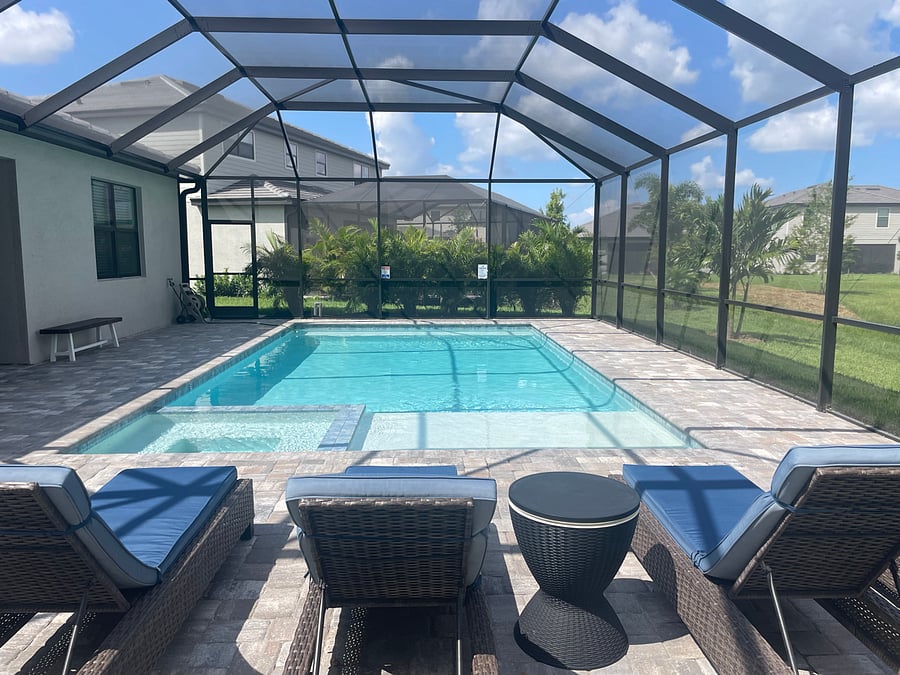 Pool area