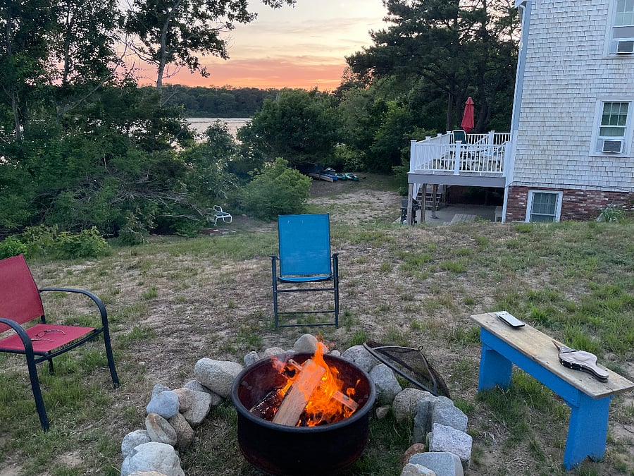 What a view from the yard!