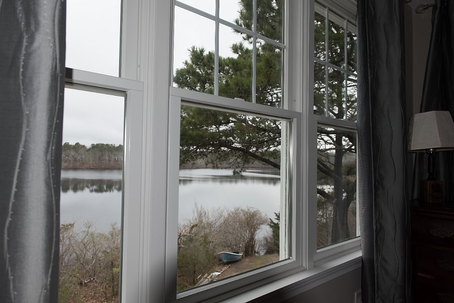 View from primary bedroom