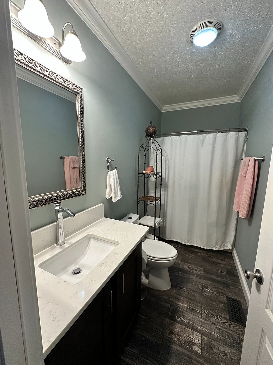 Your private bathroom. 