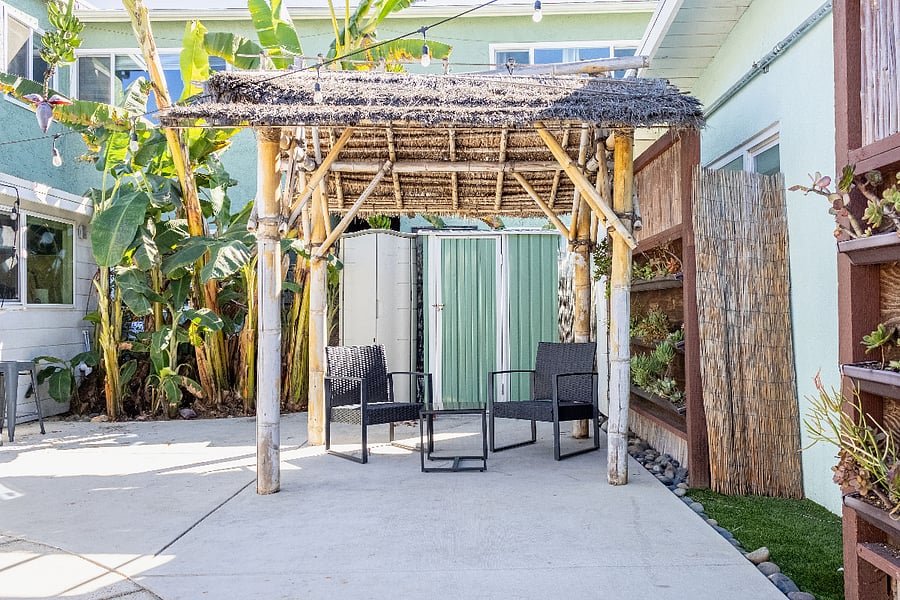 private patio
