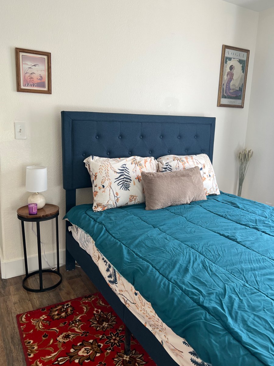 2nd bedroom with queen bed
