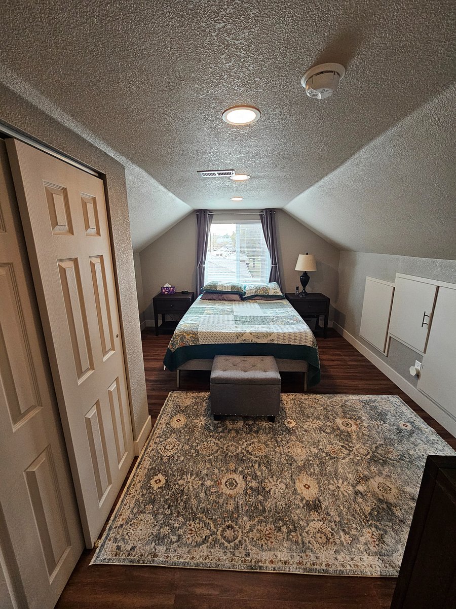 Queen sized bed