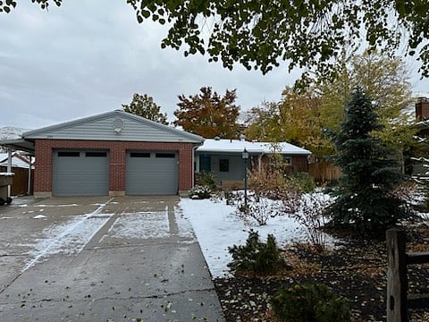 Front of property, tenant can have driveway spot on left.