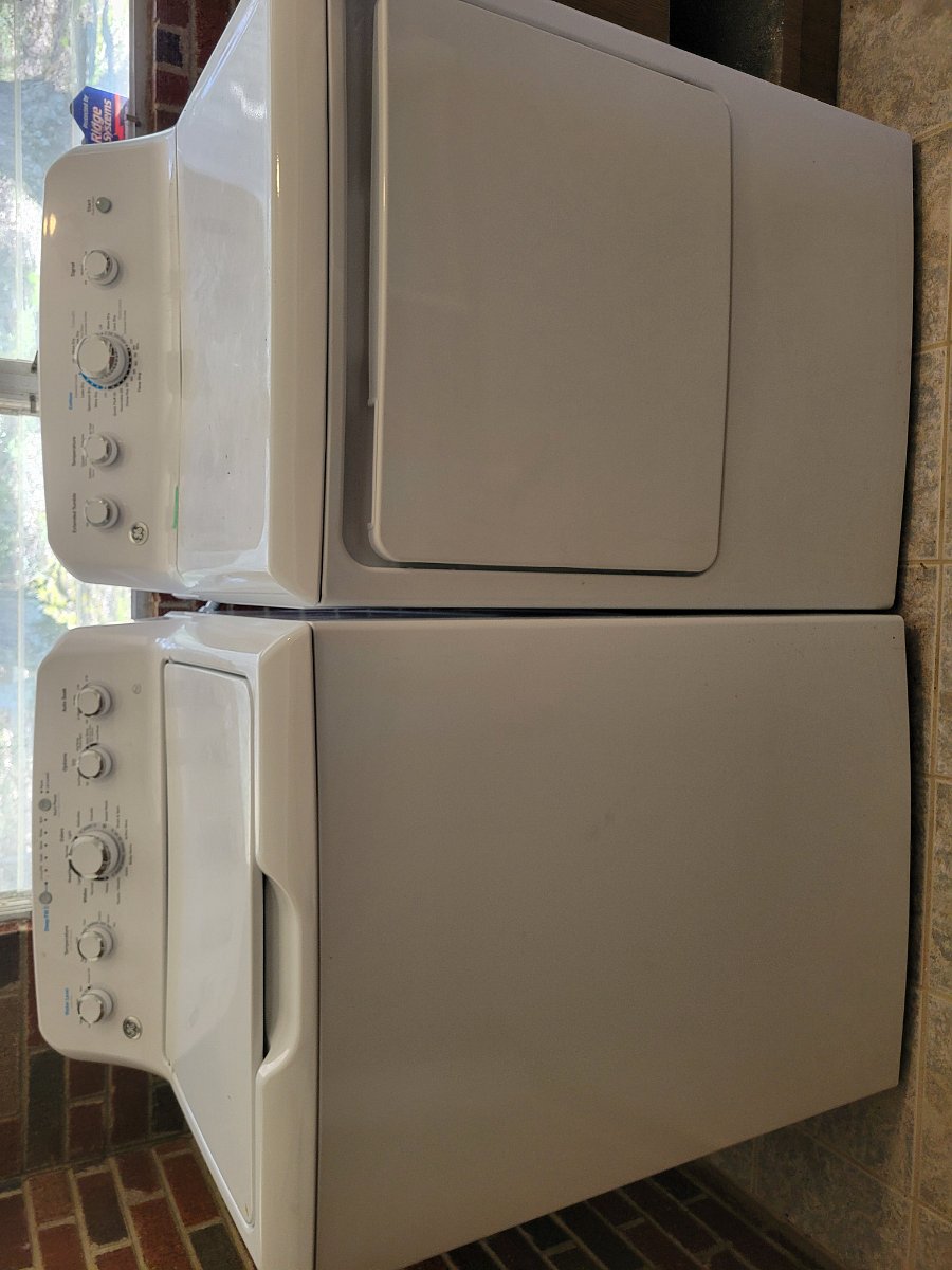 Washer and dryer available on-site.