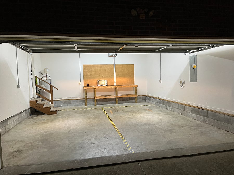2 car garage