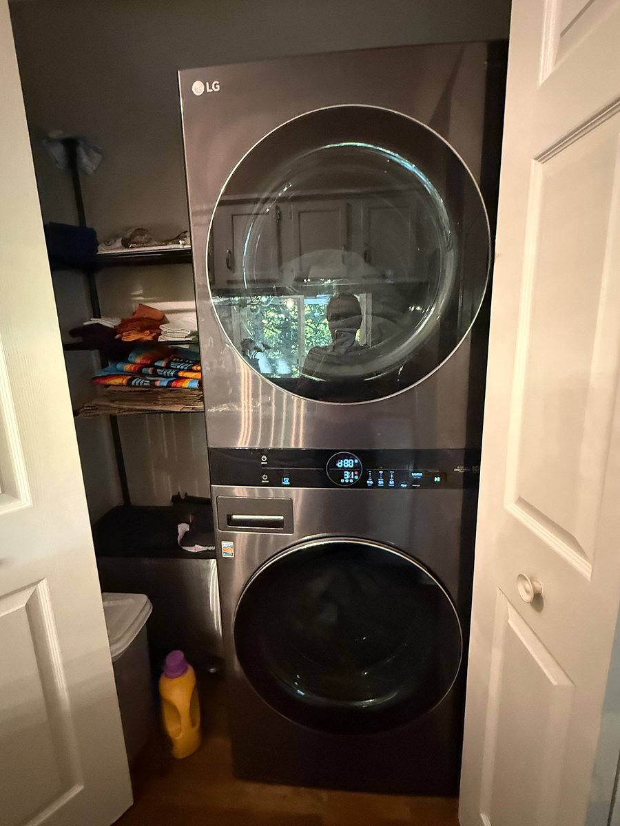 New washer and dryer