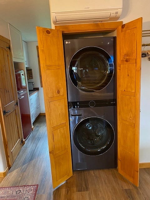 New washer / dryer tower