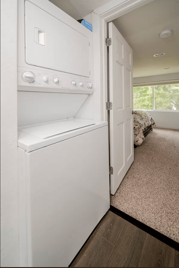 Feel free to use the washer and dryer at your convenience.